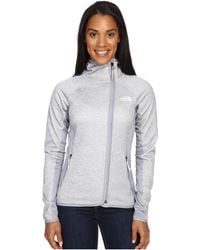 north face viola quilted fleece hoodie